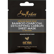 Shea Moisture Afrika Siyah Sabunu ve Bambu Kömürü  Yaprak M