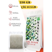 Kakulem İşlem Görmemiş Ham Çiğ Susam 250 G