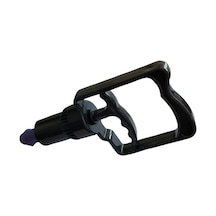 Siyah 4 Parmak Hacamat Pompa