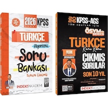 İndeks Akademi 2026 Kpss Türkçe Soru Bankası + Çıkmış Sorular 2 Li Set - Berk Ekici İndeks Akademi Yayıncılık İndeks Akademi 2026 Kpss Türkçe Soru Bankası + Çıkmış Sorular 2 Li Set - Berk Ekici İndeks Akademi Yayıncılık