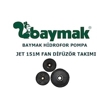 Baymak Hidrofor Pompa Jet 151M Fan Difüzör Takımı