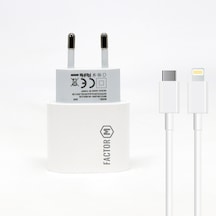 Xd Pd20w Quick Charger 20w Type-c To Lightning 2m Kablolu Şarj Set Beyaz