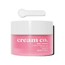 Cream Co. Yağ Bazlı Balm Yüz Makyaj Temizleyici, Aydınlatıcı Nemlendirici, Hyaluronik Asit, 100 Ml