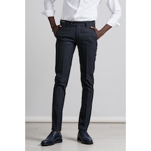 Perpant Armürlü Slimfit Kışlık Kumaş Pantolon 001