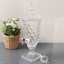 Paçi Cam Su Sebil 2 Litre Cam Musluklu Şerbetlik 400382
