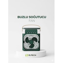 Taşınabilir Kablolu Su Püskürtmeli Buzlu Serinletici Vantilatör Mını Fan