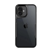 Apple iPhone Uyumlu - 16 Kılıf Boyi Silikon Kapak - Siyah