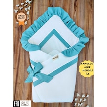 Bebek Battaniyesi Kundağı %100 Pamuklu İnci Waffle Kumaş Yenidoğan Hastane Çıkışı Hediyelik Örtü Yeşil Bebek Battaniyesi Kundağı %100 Pamuklu İnci Waffle Kumaş Yenidoğan Hastane Çıkışı Hediyelik Örtü Yeşil