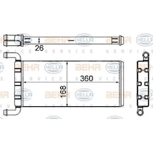 Mahle-knecht-behr Ah241000s Kalorifer Radyatörü Crafter Sprinter 06 2e0819017c
