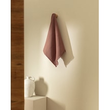 Madame Coco Aviola %100 Pamuk Yüz Havlusu - Kiremit - 50x80 Cm 8684427204399 Kırmızı