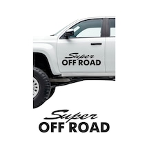 Super Off Road Sticker, Oto Sticker, Pick Up Sticker 15x5 Cm