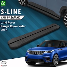S-dizayn Land Rover Range Rover Velar S-line Siyah Yan Basamak 193 Cm 2017 Üzeri A+ Kalite