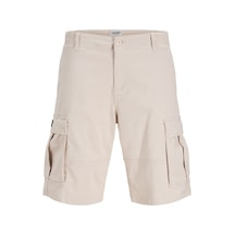 Jack & Jones Jpstcole Kargo Şort 12268266 Krem