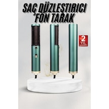 Drnds Fön Tarak Saç Düzleştirici Saç Kurutma Makinesi Sıcak Hava Fırçası