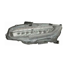 Honda Civic 2016-2022 Far Fc5 Sedan Executıve Motoru Üzerinde Ledli Sol Oem No:33150tedp11