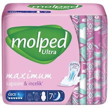 Molped Ultra Hijyenik Ped Gece 7'li
