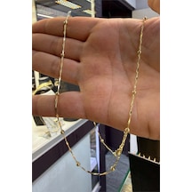 Toplu Zincir 60 Cm Kolye Altın 35857403