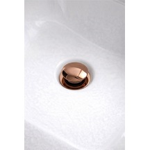 Rosegold Patpat Sifon Alt Beyaz Körük Dahildir.