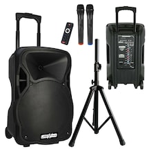 Ls-p1915eest Taşınabilir Mikrofonlu Stantlı Ses Sistemi 15" 1200w