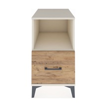 Kronos Komodin Tek Raflı Tek Çekmeceli 44x59x80 Aytaşı-çam Aytaşı