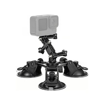 Vantuz Telefon Bağlantısı Spor Kamera Adaptörü İle Siyah