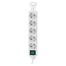 S-link Akım Korumalı Priz 5'li, 1,5 Metre - Spg-f05 1.5 M