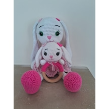 Amigurumi Tavşan İkili Set Oyuncak