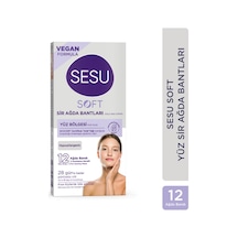 3 Adet Sesu Yüz Ağda Bandı Soft 12'li