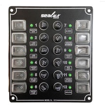 Sealux Switch Panel İzoleli Küçük 12 Lu 148x170 Mm