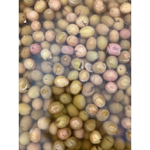 1 Kg Çıtır Kırma Halhalı Zeytin Geleneksel Kırma Yeşil Zeytin