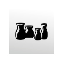 Folyo Sticker Vazolar 90 Cm Uzunluk Siyah
