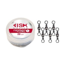 Fırdöndü Paslanmaz Black Nickel 20 Adet Özel Kutulu 3
