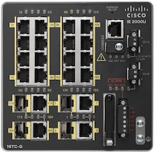 Ie-2000u-16tc-g 16 X10/100,2 Fe Sfp,2 T/sfp Geports With 1588