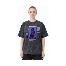 Sevbano Tasarım Mikasa Ackerman Attack On Titan Anime Baskılı Unisex Over Siyah