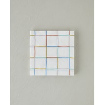 English Home Rainbow Grid Kağıt 20'li Kağıt Peçete 33x33 Cm Renkli