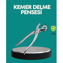 Mey İthalat Deri Delme Pensesi 6 Uçlu Ayarlanabilir Kemer Delme Aleti Profesyonel Kullanım