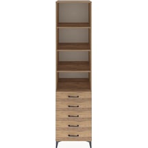 Hyperion Dolap 4 Raflı 5 Çekmeceli 60x44x243 Çam-çam Çam Hyperion Dolap 4 Raflı 5 Çekmeceli 60x44x243 Çam-çam Çam