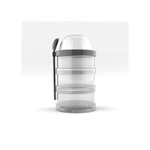Zweikell Infinity Siyah Bpa İçermez 700 Ml Atıştırmalık Kabı Çok Renkli