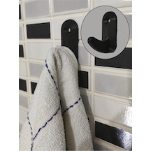 5'li Yapışkanlı Duvar Askısı, Banyo Ve Mutfak Düzenleyici Askı, Havlu Askısı, Havluluk, Askılık Plas Diğer