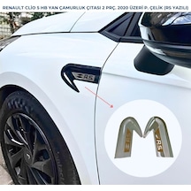 Ebal Otomotiv Renault Clio 5 HB Krom Yan Çamurluk Çıtası 2 prç. 2020 P.ÇELİK
