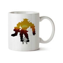 Shadaw Of The Colossus Firewhatch İki Tarafı Baskılı Kupa Bardak Çok Renkli