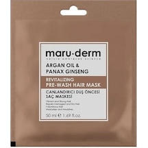 Maruderm Argan Oil % Panax Ginseng Yenileyici Saç Maskesi 50 Ml