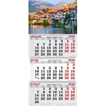 2026 Yılı Gemici Takvimi-yalıbolu Evleri Amasya