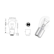 Narva Cj 17881 12v 21/4w 1016 Y T Ampul