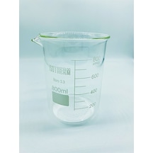 Cam Beher Dereceli Borosilikat 800ml - 2 Adet