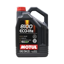 Motul 8100 Eco-Lite 0W-20 Dexos1 Tam Sentetik Motor Yağı 5 L