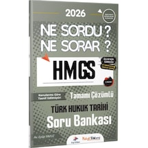 Dizgi Kitap 2026 Hukuk Atölyesi Hmgs Ne Sordu Ne Sorar Türk Hukuk Tarihi Tamamı Çözümlü Soru Bankası