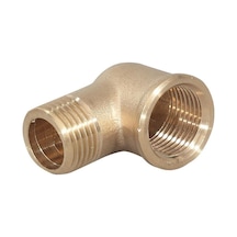 Klepsan 1/4" Sarı Kuyruklu Dirsek