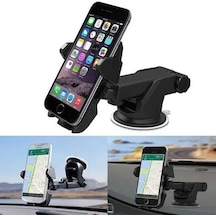 Go İthalat Long Neck One Touch Car Mount Araç İçi Telefonu Tutucu