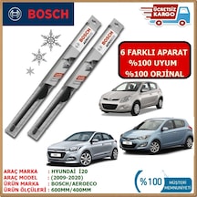 Hyundai İ20 Ön Silecek Takımı 2008-2020 / Bosch  Aeroeco